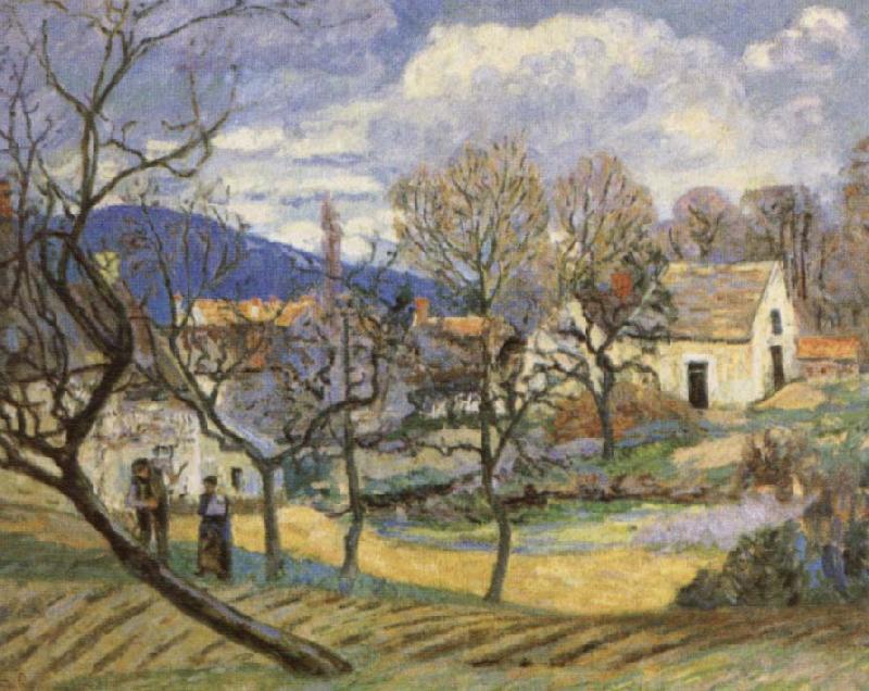 Armand guillaumin Outskirts of Paris China oil painting art